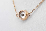 1.10ctw Lab Grown Diamond Pendant Necklace 14k Yellow Gold 1.9g 16 In Eb326rxzsa