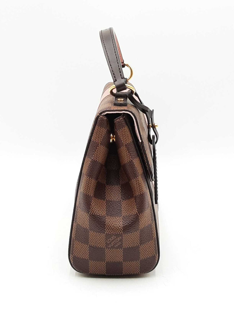 Louis Vuitton Bond Street Handbag In Damier Ebene & Magnolia Pink Fw0825rrxdu
