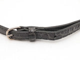 Balenciaga Hourglass Gray Crocodile Embossed Leather Top Handle Bag Fw0724lorxdu