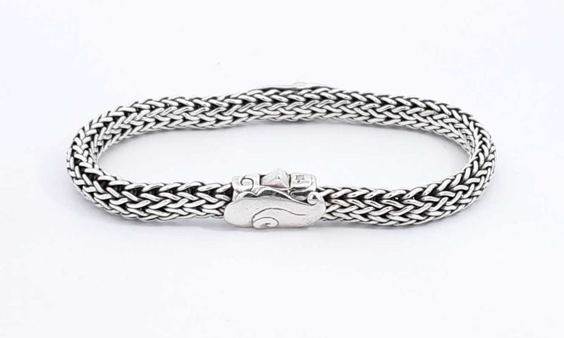 John Hardy Sterling Silver Mesh Bracelet 5 Inch, 13.3 Grams Ebrxsa 144010022633