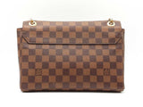 Louis Vuitton Vavin Shoulder Bag In Damier Ebene Coated Canvas Fw0725exzdu