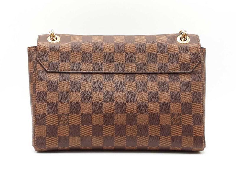 Louis Vuitton Vavin Shoulder Bag In Damier Ebene Coated Canvas Fw0725exzdu