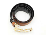 Salvatore Ferragamo Reversible Leather Belt & Double Gancini Buckle Fw1225ezdu