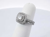 Neil Lane 1.35 Cttw Diamond & 14k White Gold Bridal Set 5.3g Size 5 Fw0326rxzdu