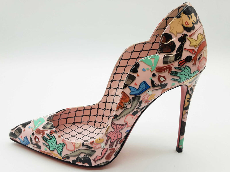 Christian Louboutin X Dr. Bored Hot Chick Pink Heels Size Eu 36 Do0425oxzde