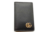 Gucci Black Leather Card Case Wallet Eb0926lcrde