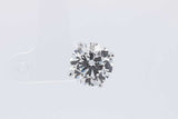 4.07ctw Lab Grown Diamond Single Stud Earring In 14k White Gold 1.9g Eb1225crxsa