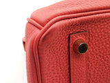 Hermes Birkin 30cm Rouge Pivoine Red Togo Gold Hardware Handbag Do0526loexzde