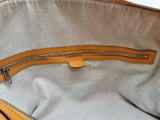 Gucci 625768 Gg Yellow Perforated Leather Weekender Duffle Bag Do1225przde