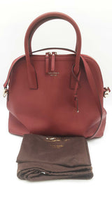 Kate Spade Cameron Street Margot Saffiano Leather Satchel Sd0226pzdu