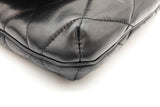 Yves Saint Laurent Le 57 Diamond Quilted Black Leather Shoulder Bag Eb1026erxde
