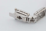 2.08cttw Diamond Greek Key Bracelet In 18k White Gold 15.8g 6.5 In Eb0926lpxzsa