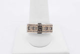 0.35cttw Diamond Ring In 10k White Gold 7.2 Grams Size 9.75 Eb0626wxzsa