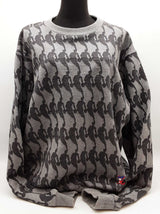 Louis Vuitton X Nba Logo Gray Cotton Sweatshirt Size Xxl Do0425wxzde