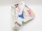 Louis Vuitton Discovery Watercolor Monogram White Bum Bag Do0425lixzde