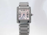 Cartier Tank Francaise 20mm Stainless Diamond-set Bezel Quartz Watch Sd0126orzxsa