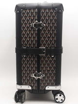 Goyard Bourget Pm Trolley Suitcase Black Aa0825erxzsa