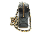 Chanel Black Alligator Camera Shoulder Bag Sd1225rczxde