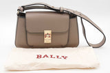 Bally Embery Grey Leather Shoulder Bag Eb0626lrxde