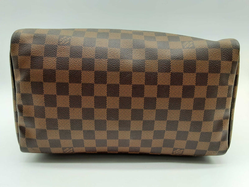 Louis Vuitton 30 Speedy Brown Ebene Damier Handbag Do0824rxzde