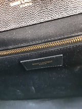 Yves Saint Laurent Envelope Quilted Black Leather Shoulder Bag Eb1225lxxzde