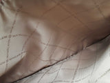 Michael Kors Sallie East West Brown Logo Black Crossbody Tote Bag Do0626rxde