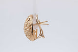 14k Yellow Gold Filigree Stud Earrings 5.3 Grams Eb0826orxsa