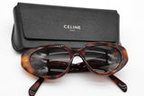 Celine Bold 3 Dots Sunglasses In Tortoise Cl40286i Eb0726wxde