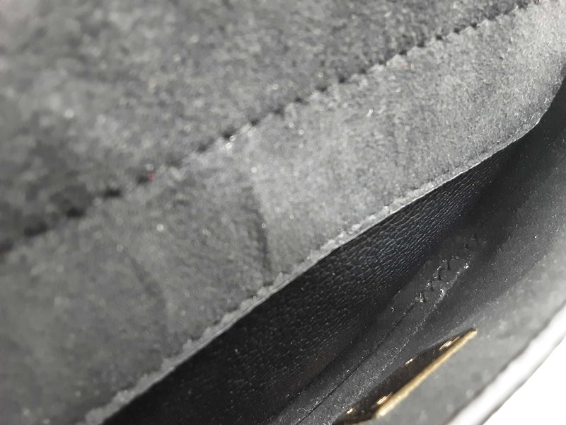 Louis Vuitton Lockme Black Leather Bucket Bag Do0425sxzde