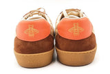 Gucci Gg Monogram Suede Web Sneakers Size 12 Eb0125oxzsa