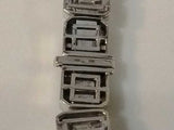 14k White Gold Diamond Tennis Link Chain 147.8 Grams 25 Inch Vc0625przxz