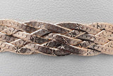 14k Yellow Gold Multistrand Woven Herringbone Bracelet 10.2g 7 Inch Eb0726rwrsa