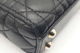 Christian Dior Mini Lady Dior Quilted Cannage Top Handle Bag Eb0826loxzde