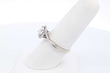 0.50ctw Diamond Ring In 10k White Gold 2.5 Grams Size 7 Eb0825osxde