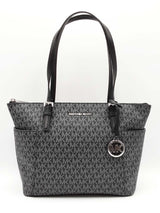 Michael Kors Jet Set Tote Bag & Wallet In Signature Coated Canvas Fw0626crdu
