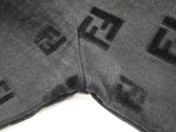 Fendi Black Logo Sweater Size Italian Xxl Do0925wxzde
