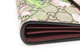 Gucci Dionysus Gg Blooms Supreme Monogram Canvas Wallet With Chain Eb0826pxzsa