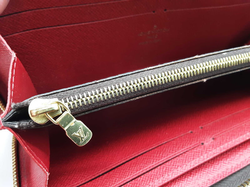 Louis Vuitton Brown Damier Ebene Coated Canvas Zippy Wallet Do0925lrxde