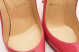 Christian Louboutin Pigalle Follies Pink Patent Leather Pumps Size 37 Eb225lrxsa