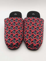 Mcm Cubic Logo Monogram Room Slippers Size 13 Eb1025pxde
