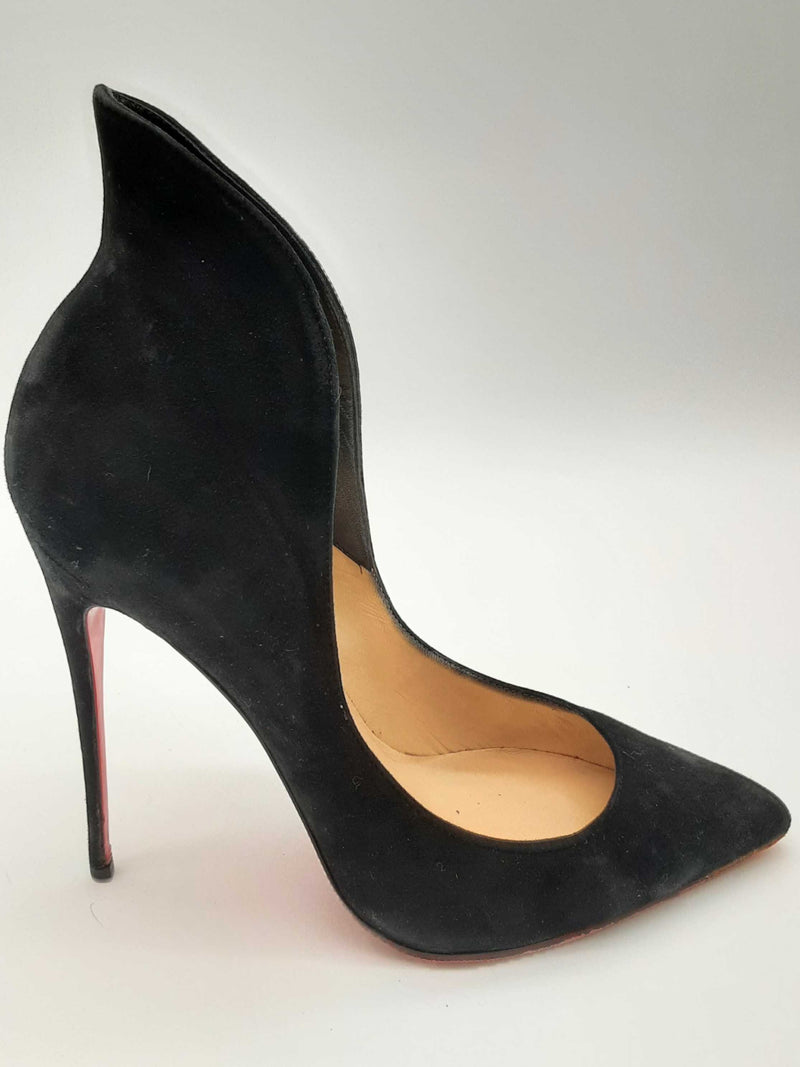 Christian Louboutin Mea Culpa Black Suede Heels Size Eu 39 Do0724lorde