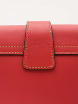 Dooney & Bourke Emerson Kyra Handbag In Geranium Red French Leather Fw0526wxdu