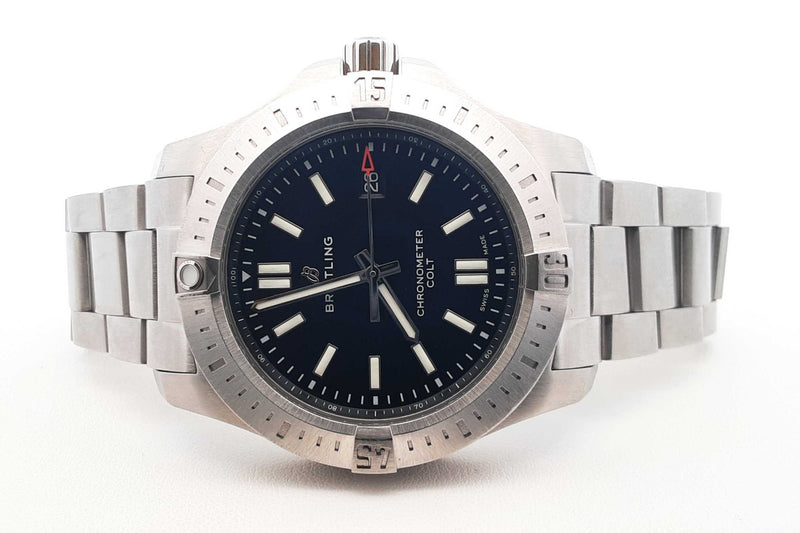 Breitling Colt Stainless Steel Automatic 44mm Watch Fw0725