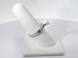 .68ctw 14k White Gold 3.7 Grams Ring Size 7.5 Sd0625izxsa