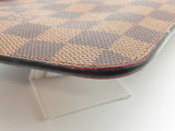 Louis Vuitton Pochette Brown Damier Ebene Coated Canvas Pouch Do0826orzde