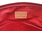 Louis Vuitton Pallas Mm Brown Monogram Cerise Red Handbag Sd0825pzxsa
