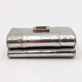 Balenciaga Silver Hourglass Mini Wallet Sd0625oezdu
