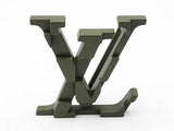 Louis Vuitton Damoflage Megapixel 40mm Reversible Belt & 2 Buckles Sz 36 Fwizxdu
