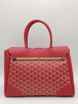 Goyard Pink Goyardine Saigon Tote Bag Eb0926orxzsa