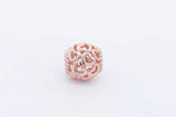 Pandora Hearts All Over 10k Rose Gold Charm 2.8 Grams Eb0724rxsa